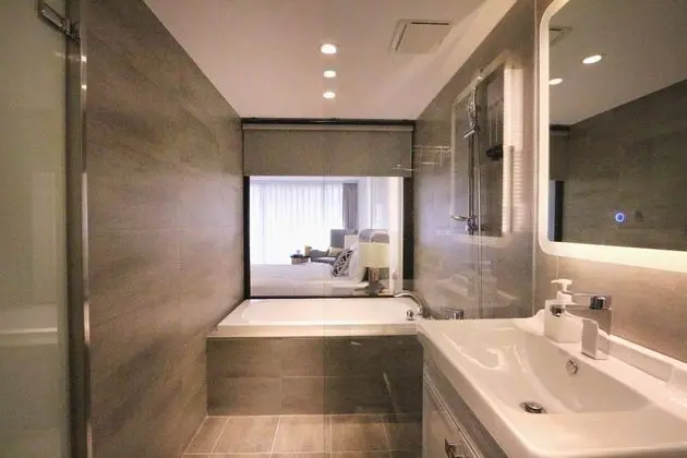 Deluxe Tek Büyük Yataklı Oda, 1 Çift Kişilik Yatak, Şehir Manzaralı