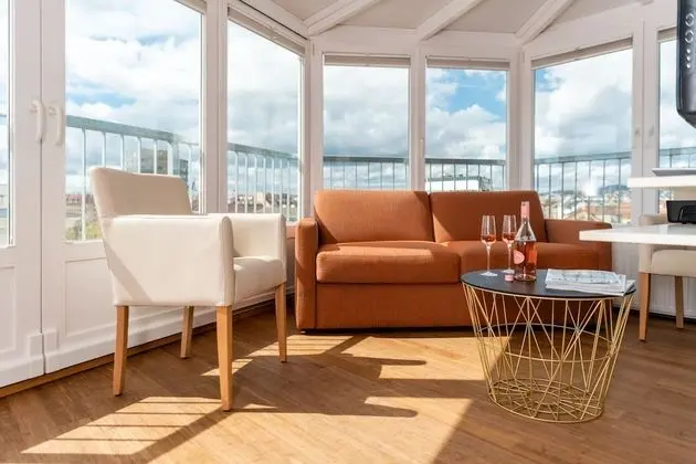 Panoramic Çatı Katı Süiti (Penthouse), 2 Yatak Odası, Veranda, Şehir Manzaralı