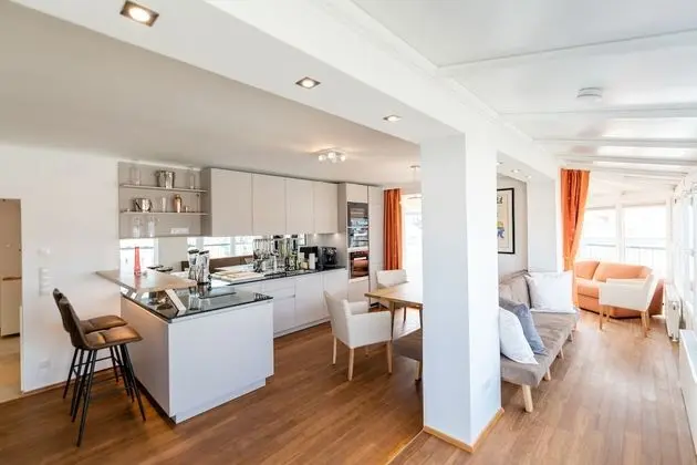 Panoramic Çatı Katı Süiti (Penthouse), 2 Yatak Odası, Veranda, Şehir Manzaralı