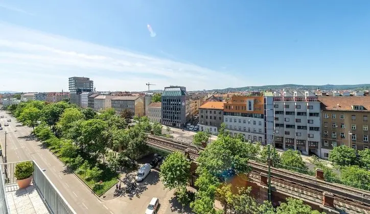 Panoramic Çatı Katı Süiti (Penthouse), 2 Yatak Odası, Veranda, Şehir Manzaralı