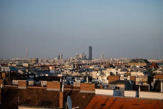 Panoramic Çatı Katı Süiti (Penthouse), 2 Yatak Odası, Veranda, Şehir Manzaralı