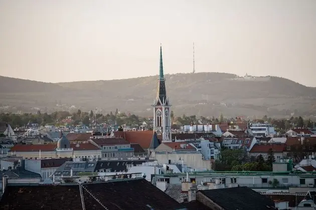Panoramic Çatı Katı Süiti (Penthouse), 2 Yatak Odası, Veranda, Şehir Manzaralı