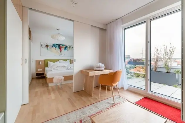 Panoramic Apart Daire, Teras (Sauna, Whirlpool)