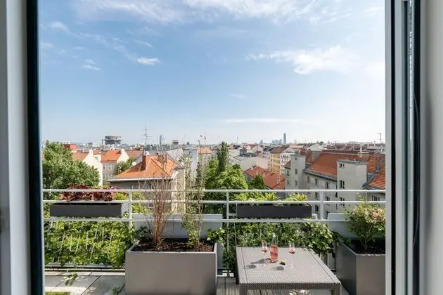 Panoramic Apart Daire, Teras (Sauna, Whirlpool)
