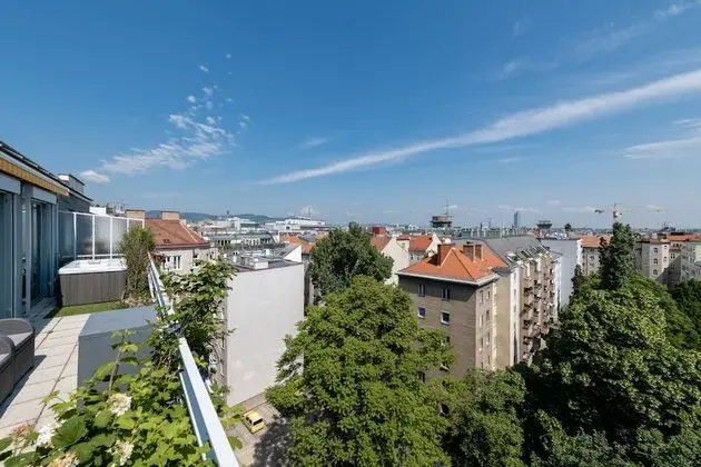 Panoramic Apart Daire, Teras (Sauna, Whirlpool)