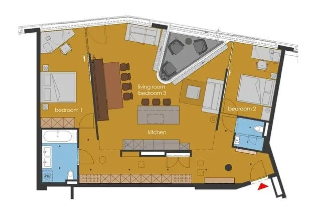 South View, Rooftop Apartment
