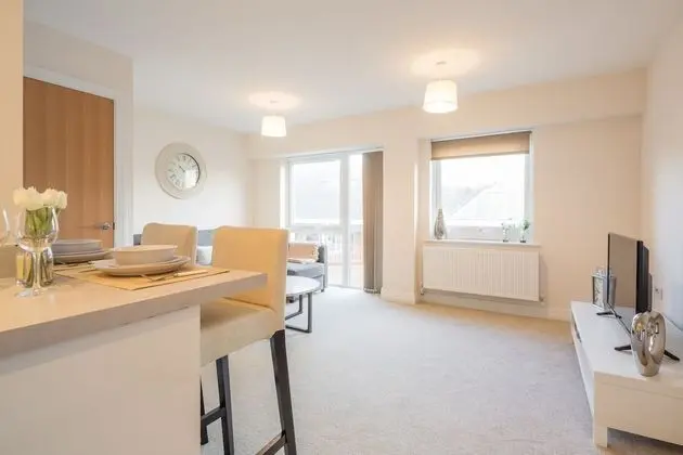 Luxury Apart Daire, 1 Yatak Odası, Engellilere Uygun (Skyline House)
