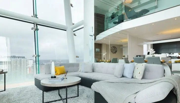 City Çatı Katı Süiti (Penthouse), 3 Yatak Odası, Mutfak, Şehir Manzaralı