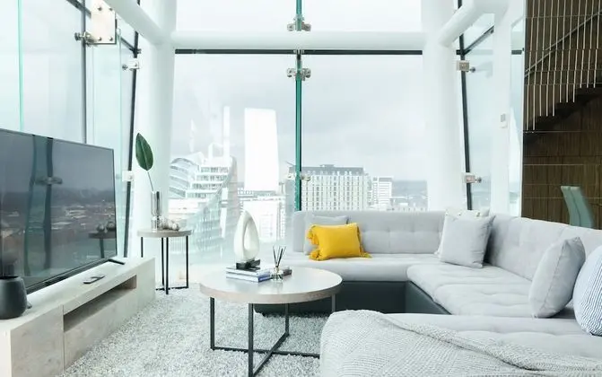 City Çatı Katı Süiti (Penthouse), 3 Yatak Odası, Mutfak, Şehir Manzaralı