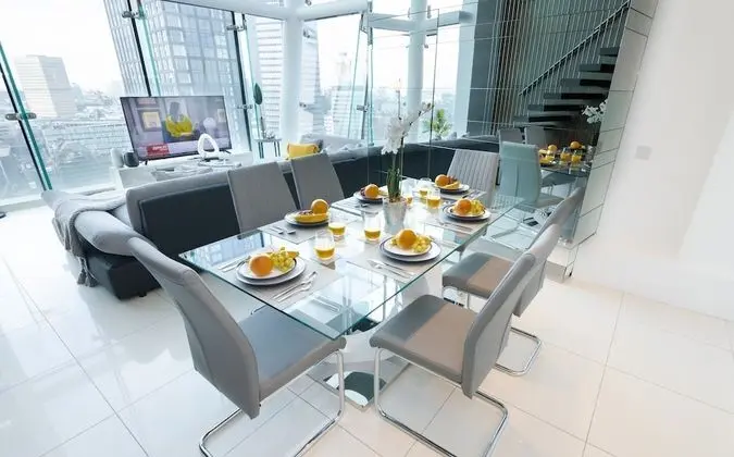City Çatı Katı Süiti (Penthouse), 3 Yatak Odası, Mutfak, Şehir Manzaralı