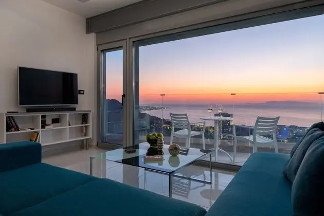 Luxury Süit, 2 Yatak Odası, Sıcak Su Küveti, Okyanus Manzaralı