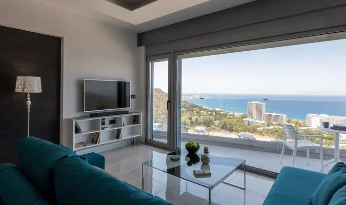 Luxury Süit, 2 Yatak Odası, Sıcak Su Küveti, Okyanus Manzaralı