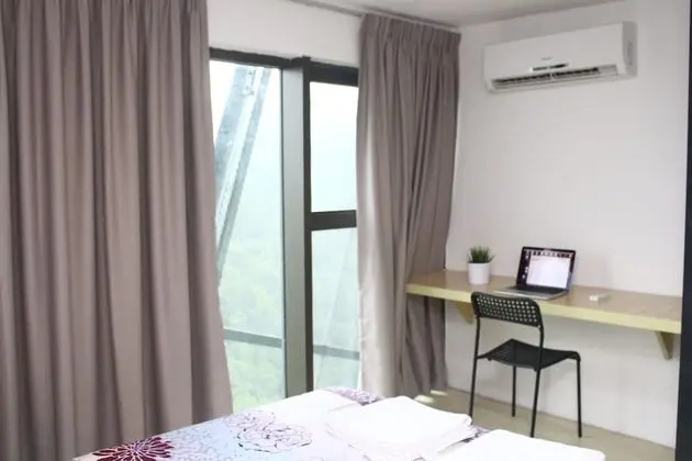 Comfort Dubleks, 1 Büyük (Queen) Boy Yatak ve Çekyat, Mutfak, Şehir Manzaralı