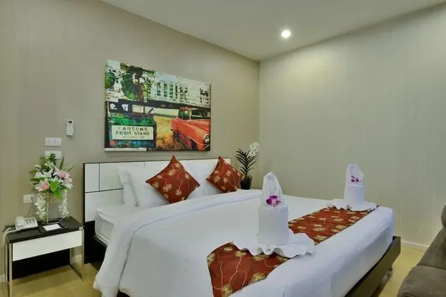 Deluxe Stüdyo, 1 Yatak Odası, Mutfak, Şehir Manzaralı