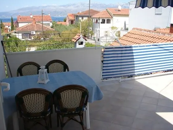 Apart Daire (Slavica - Apartment with large terrac)