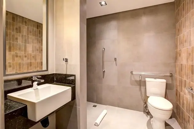 Deluxe Tek Büyük Yataklı Oda, Engellilere Uygun