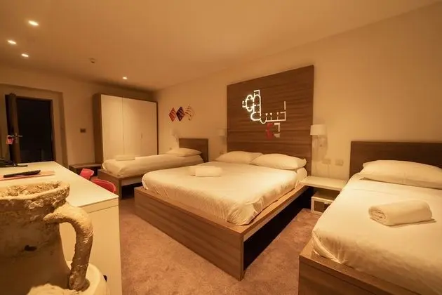 Comfortable Triple Room with a View of the Old Town