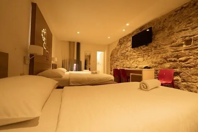 Comfortable Triple Room with a View of the Old Town