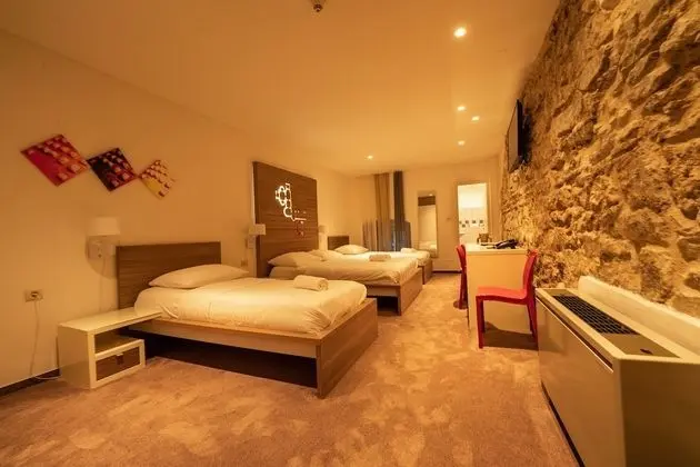 Comfortable Triple Room with a View of the Old Town