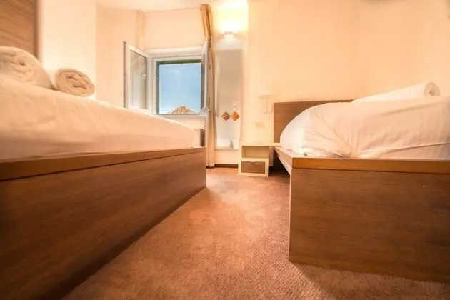Double Room with Terrace and View of the Historic Center, Twin Beds