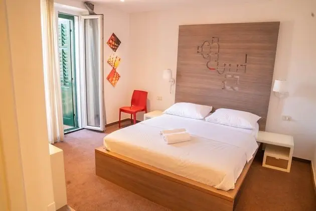 Double Room with Terrace and View of the Historic Center, Twin Beds