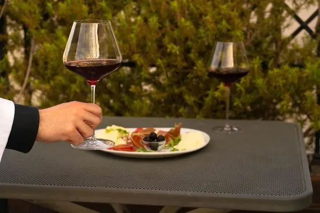 Double Room with Terrace and View of the Historic Center, Twin Beds