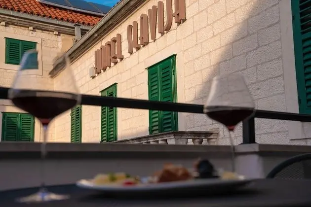 Double Room with Terrace and View of the Historic Center, Twin Beds