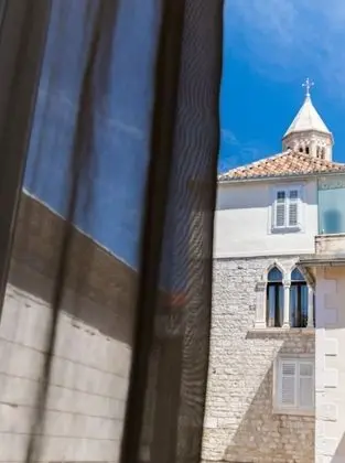 Double Room with Terrace and View of the Historic Center, Twin Beds