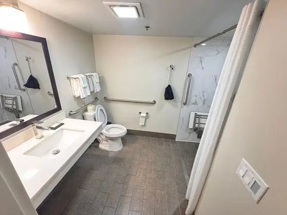 Engellilere uygun banyo