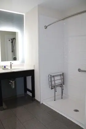 Oda, 1 En Büyük (King) Boy Yatak, Engellilere Uygun, Sigara İçilmez (Mobility, Roll-in Shower)