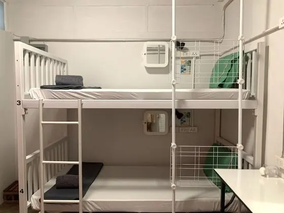 Private Twin Bunk Bed with A/C