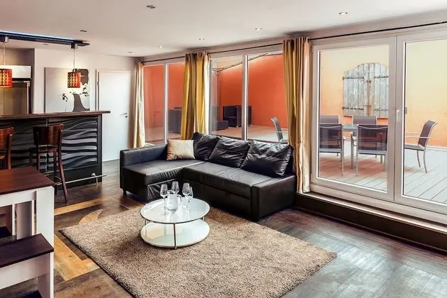 Deluxe Stüdyo, 1 Yatak Odası, Teras (Sauna 25€ per day)