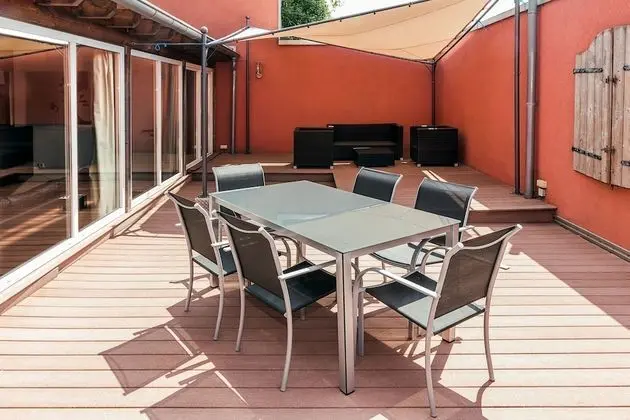 Deluxe Stüdyo, 1 Yatak Odası, Teras (Sauna 25€ per day)