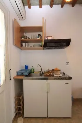 Traditional Stüdyo, 1 Yatak Odası, Küçük Mutfak, Bahçe Manzaralı (Triple)