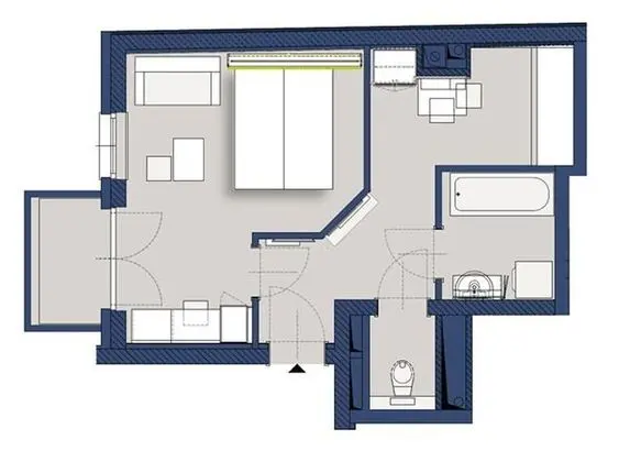 Deluxe Apart Daire, Balkon