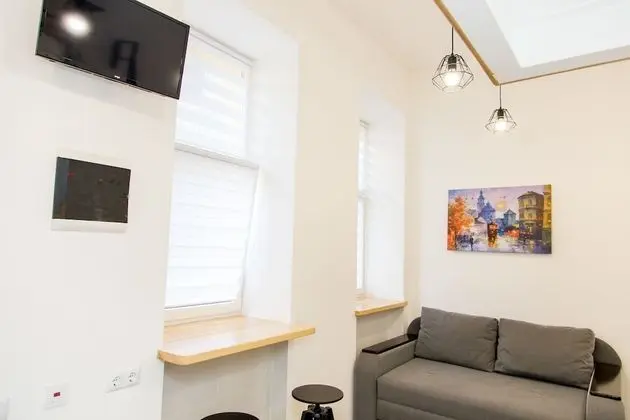 Design Stüdyo, 1 Büyük (Queen) Boy Yatak ve Çekyat, Avlu Manzaralı (12)