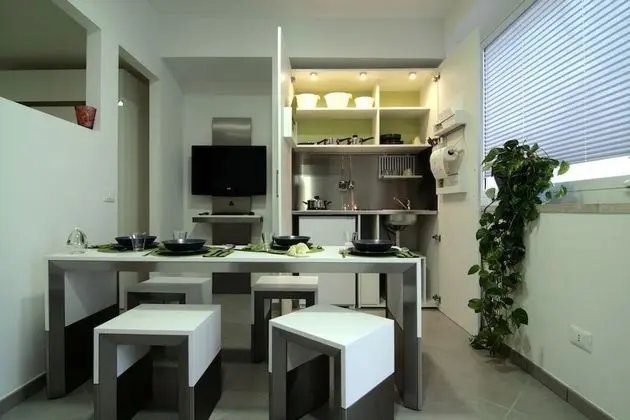 Villa, Küçük Mutfak, Bahçeli