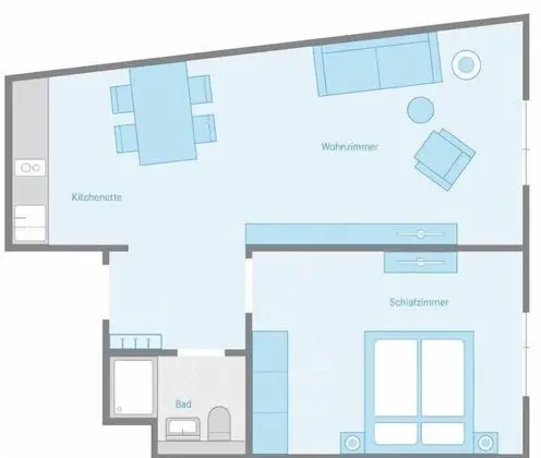 Standard Apart Daire, 1 Yatak Odası