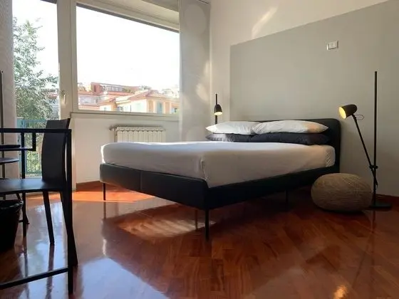 Deluxe Tek Büyük Yataklı Oda, 1 Yatak Odası, Balkon, Şehir Manzaralı