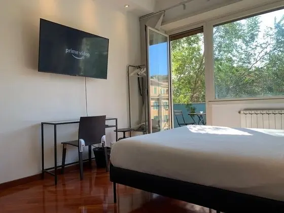 Deluxe Tek Büyük Yataklı Oda, 1 Yatak Odası, Balkon, Şehir Manzaralı
