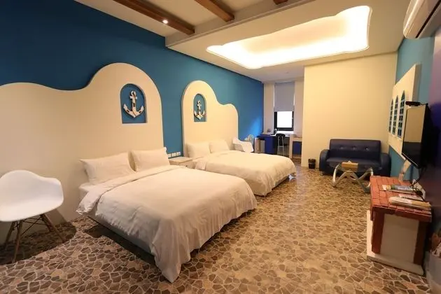 Design Dört Kişilik Oda, 2 Çift Kişilik Yatak