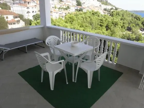 Apart Daire (Snježa - sea view - A4(2))