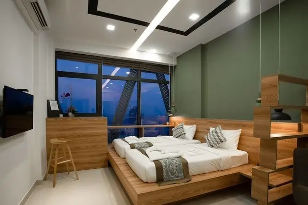 Deluxe İki Ayrı Yataklı Oda, 1 Yatak Odası, Şehir Manzaralı