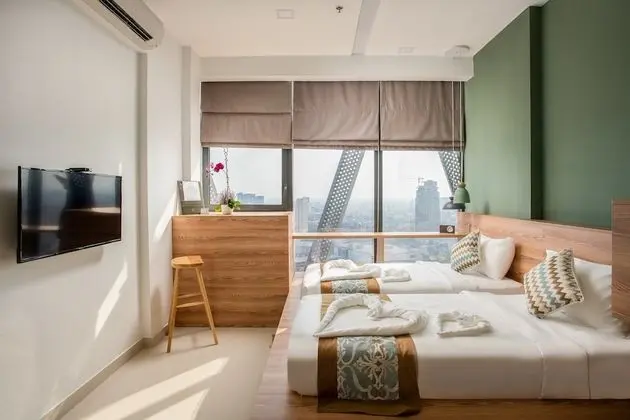Deluxe İki Ayrı Yataklı Oda, 1 Yatak Odası, Şehir Manzaralı