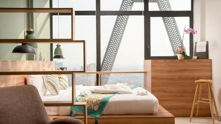 Deluxe İki Ayrı Yataklı Oda, 1 Yatak Odası, Şehir Manzaralı