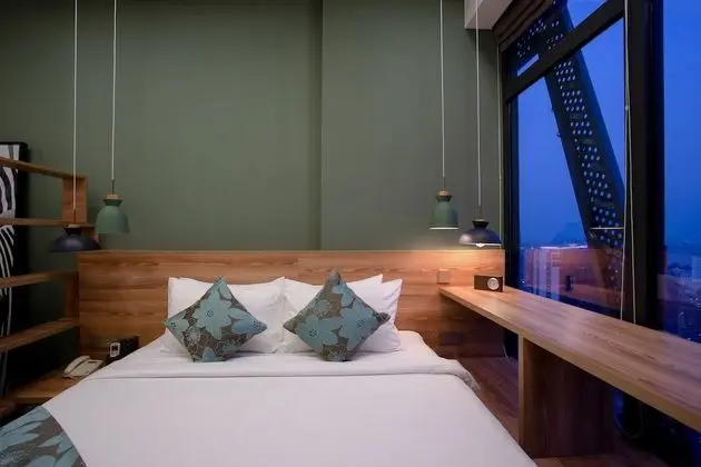 Deluxe Tek Büyük Yataklı Oda, 1 Yatak Odası, Şehir Manzaralı