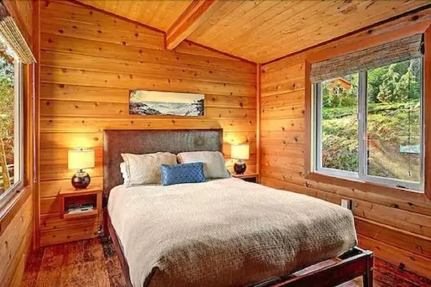 Luxury Kulübe, 1 Büyük (Queen) Boy Yatak ve Çekyat, Sigara İçilmez, Liman Manzaralı (#3)