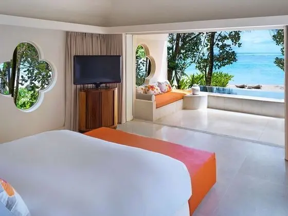 Villa, 1 En Büyük (King) Boy Yatak, Kişiye Özel Havuzlu (SO Beach, Private Garden,Plunge Pool)