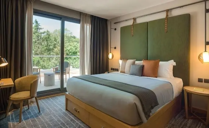 Oda, 1 Çift Kişilik Yatak, Balkon