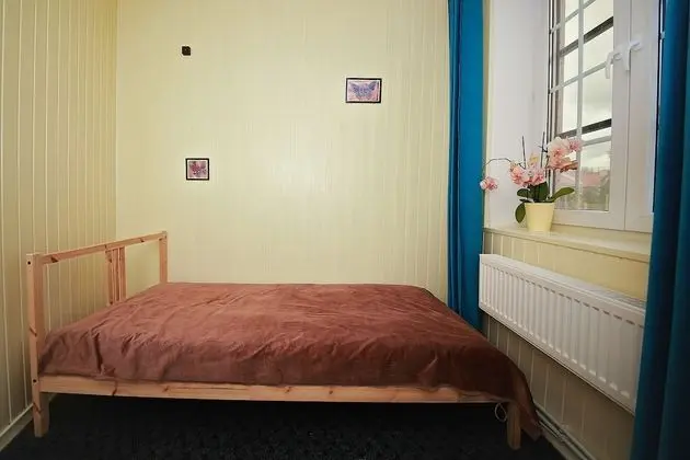 Single room with shared bathroom